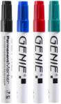 Genie P-Marker Rund-Spitze Metall 4-Farben 4 Stk. (40038) (40038)