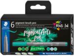 STAEDTLER MultiInk Pigment Arts Ecsetirón készlet - Zöld/türkiz (6 db / csomag) (371 C6-3) (371 C6-3)