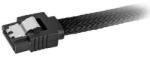 Sharkoon Kabel SATA III sleeve 0, 30m schwarz (4044951016594) (4044951016594)