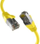 EFB-Elektronik S/FTP CAT8.1 Patch kábel 5m - Sárga (EC020200250) (EC020200250)