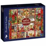 Bluebird Puzzle 1000 db-os puzzle - Santas Workshop (90528) (90528)