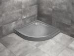 Radaway Cadita de dus semirotunda, acrilica cu aspect de piatra, Radaway Doros A Compact Stone Anthracite SDRA8080-05-64S (SDRA8080-05-64S)