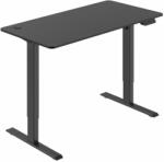 LogiLink EO0045 íróasztal, elektromos magasságállítással, 120x60x72-114cm - fekete (EO0045)