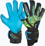 Reusch kapuskesztyű Reusch Attrakt Aqua Evolution black/fluo lime/aqua