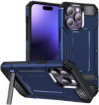 Techsuit Husa pentru iPhone 15 Pro Max, Techsuit Hybrid Armor Kickstand, Blue