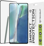 Techsuit Folie pentru Samsung Galaxy Note 20, Techsuit 111D Full Cover / Full Glue Glass / 3D Curved Screen, Black