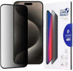 Dux Ducis Folie pentru iPhone 15 Pro Max, Dux Ducis Tempered Glass Privacy, Black