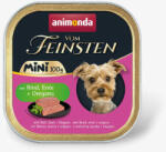 Animonda Vom Feinsten Adult Mini mit Rind, Ente + Oregano (marha, kacsa, oregáno) 100gr