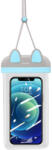 USAMS Husa Waterproof pentru Telefon 7 inch, Usams Bag (US-YD010), Turquoise/Gray
