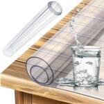Ruhhy Csúszásmentes átlátszó asztali védőlap, 120 x 60 cm, polikarbonátból (21793)