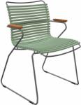 HOUE Világoszöld HOUE Click műanyag kerti szék karfával (10801-7618)