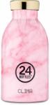 24Bottles - Termosz Clima Pink Marble 330ml - rózsaszín Univerzális méret