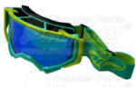  szemüveg cross szimpla karcálló felülettel ellátott szürke lencsével, zöld bevonattal, 3rétegű szivaccsal, 3vonalas csúszásgátló