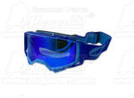  szemüveg cross szimpla karcálló felülettel ellátott szürke lencsével, kék bevonattal, 3rétegű szivaccsal, 3vonalas csúszásgátló