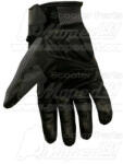  kesztyű, XXL, motoros, hosszú ujjas, fekete, megbízható TPU protektorral, magas minőségű "drum dyed", Analine bőrből a kényelem