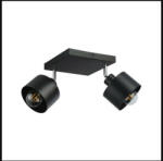 LEDmaster Elza 2xE27 foglalatú állítható fekete színű mennyezeti lámpa (3768)