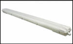 LEDmaster 120 cm-es armatúra 2x18 W-os víztiszta fedéllel hideg fehér LED fénycsövekkel (5663-XQ)