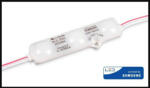 Masterled 3 LED/db 12 V-os vízálló hideg fehér opál LED modul (2393)