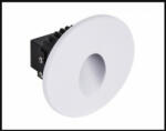 STRÜHM Azyl Led süllyesztett kör alakú natúr fehér fehér LED-es lépcsővilágítás (3905)