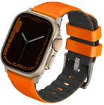 Uniq Linus Airosoft Apple Watch 42/44/45/49mm szilikon szíj, narancs (UNIQ-49MM-LINUSVORG) - redmobilshop