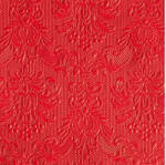 Ambiente AMB. 12505515 Elegance red dombornyomott papírszalvéta 25x25cm, 15db-os (8712159o95272)