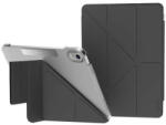 SwitchEasy Origami Nude kihajtható tok iPad 10, 9" (10. generáció, 2022) készülékhez, áttetsző-fekete