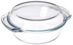 Termolex Vas cuptor cu capac Termolex, sticla termorezistenta, 26x23x11 cm, 2 l, transparent (KO-GL1000030)