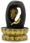  Asztali szökőkút - 30 cm - Arany Buddha és Vitarka Mudra (WaterF-04)