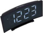  Ceas desteptator digital Led Oglinda: Afisaj Cifre Mari, Alb, Negru