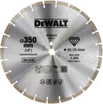 DEWALT DT40213 - Szegmentált gyémánt tárcsa - 350 mm x 25, 4 mm (20 mm-es vágószalag) (DT40213)