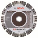 Bosch Gyémánt vágókorong a legjobb csiszoláshoz 180 x 22, 23 x 2, 4 x 12 mm (2608602682)