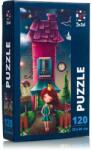 De. tail Puzzle Magic princess house, 23x30 cm, 120 piese De. tail DT100-08 (DT100-08_Initiala) Puzzle