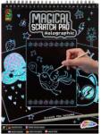 Grafix Caiet A4 Fise Razuibile Magical Scratch Pad Grafix GR220009 (GR220009_Holografic) Carte de colorat