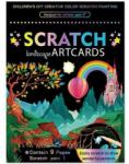 Bambinice Set 9 planse razuibile Scratch ArtCards 16x12 cm Bambinice BN053 (BN053_Peisaje) Carte de colorat