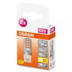 OSRAM 2 Becuri LED Osram PIN, G9, 2.6W (30W), 320 lm, lumina calda (2700K) (000004058075449862) - edanco