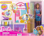 Mattel Barbie - ruhatervező játékszett babával (HKT78)