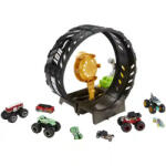 Mattel )Hot Wheels - Monster Trucks hurok kihívás játékszett 8db autóval (HGV15