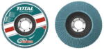 TOTAL - Disc Abraziv Cu Zirconiu 125mmx22mm , P40 (tac641251) - vexio Disc de taiere