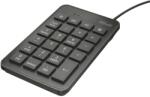 TRUST Xalas USB Numeric Keypad Specifications General Height of main product (in mm) 148 mm Width of main product (in mm) 90 mm (TR-22221)