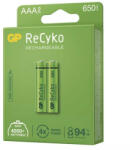 GP Batteries GP AAA ReCyko 650 mAh, újratölthető, (HR03) 2 db PP (1032122062)