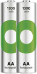 GP Batteries GP Újratölthető akkumulátor. ReCyko 1300 AA (HR6) - 2db (1032222131)
