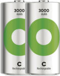 GP Batteries GP Újratölthető akkumulátor. ReCyko 3000 C (HR14) - 2db (1032322301)