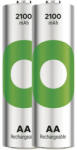 GP Batteries GP Újratölthető akkumulátor. ReCyko 2100 AA (HR6) - 2db (1032222211)