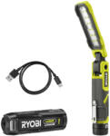 RYOBI USB LITHIUM RLI4-120G 4v akkumulátoros lámpa akkumulátorral és USB C kábellel (5133006225)
