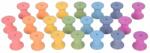 TickiT Set 21 mosoare colorate din lemn pentru activitati educative (TIK73975) - babyneeds