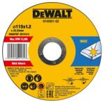 DEWALT Disc debitare metal, 115x22.23x1.2mm, 10 bucati, DeWALT (DT43921-QZ) - bricolaj-mag Disc de taiere
