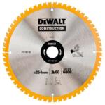 DEWALT Disc fierastrau circular pentru lemn, 254x30mm, 60 dinti, DeWALT (DT1182-QZ) - bricolaj-mag Disc de taiere