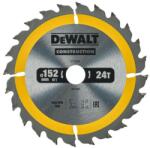 DEWALT Disc Construction pentru fierastrau circular de mana 152x20x2.4mm, DeWALT (DT1930-QZ) - bricolaj-mag Disc de taiere