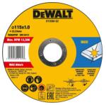 DEWALT Disc debitare inox, 115x22.23x1mm, DeWALT (DT3506-QZ) - bricolaj-mag Disc de taiere