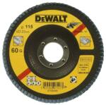 DeWalt Disc lamelar pentru metal, 115x22.23mm, P60, DeWALT (DT3256-QZ) - bricolaj-mag